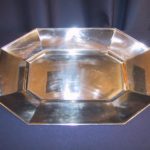 Octagon 18" Plain SS Tray